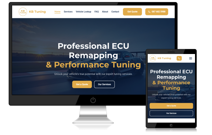 KB Tuning - Website designed by Steony